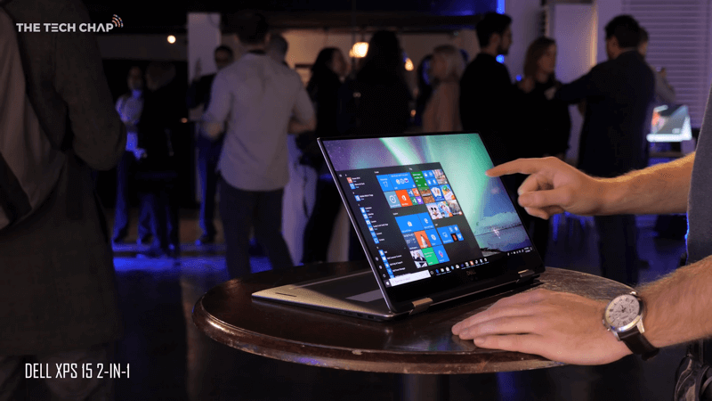 Convertible two-in-one with a 360-degree hinge