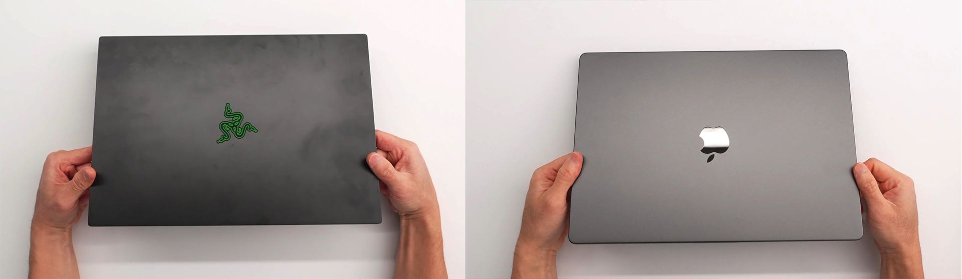 Compare fingerprint resistance with Razer Blade