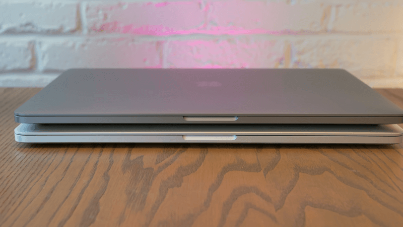 2019 16-inch MacBook Pro Size