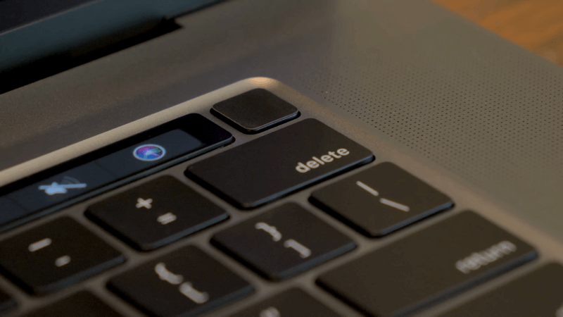 2019 16-inch MacBook Pro Touch Id