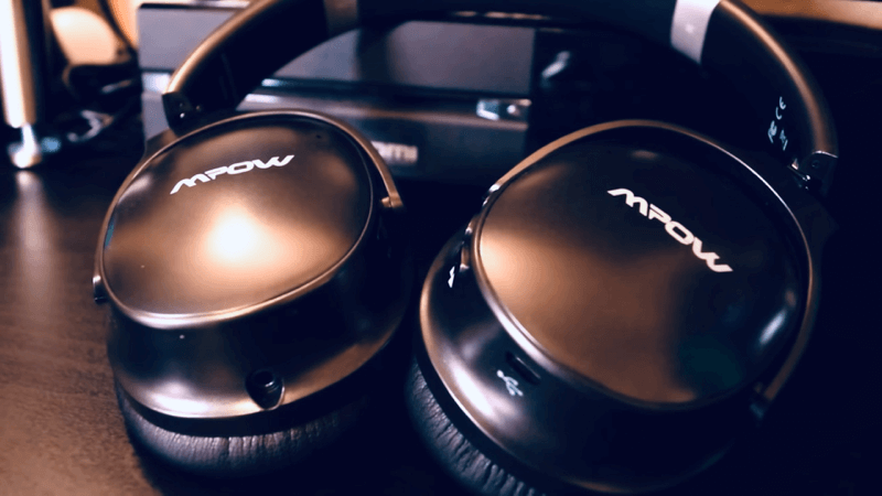Mpow H10 Dual-Mic Noise Cancelling Bluetooth Headphones, [2019 Edition]