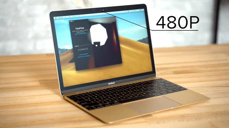 12-inch MacBook gets 480P camera